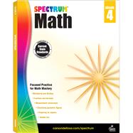 Spectrum Math, Grade 4 by Spectrum, 9781483808727