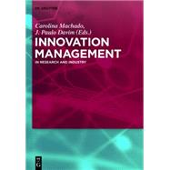 Innovation Management by Machado, Carolina; Davim, J. Paulo, 9783110358728