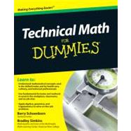 Technical Math For Dummies by Schoenborn, Barry; Simkins, Bradley, 9780470598740