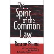 The Spirit of the Common Law by Pound,Roscoe, 9781138538740