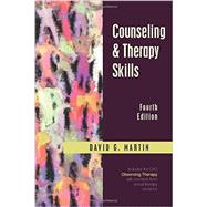 Counseling & Therapy Skills by Martin, David G., 9781478628750