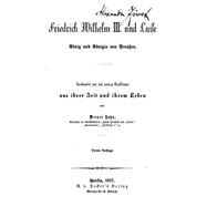 Friedrich Wilhelm III Und Luise by Hahn, Werner, 9781522978756