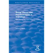 Social Theory and Psychoanalysis in Transition by Elliott, Anthony, 9781138388758