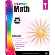 Spectrum Math, Grade 7 by Spectrum, 9781483808758