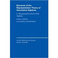 Elements of the Representation Theory of Associative Algebras by Daniel Simson , Andrzej Skowronski, 9780521708760