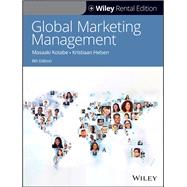 Global Marketing Management [Rental Edition] by Kotabe, Masaaki (Mike); Helsen, Kristiaan, 9781119688761