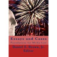 Essays and Cases by Brown, Daniel S., Jr., Ph.D., 9781507508763