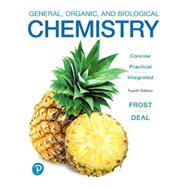 Modified Mastering Chemistry with Pearson eText -- Standalone Access Card -- for General, Organic, and Biological Chemistry by Frost, Laura D.; Deal, S. Todd, 9780135168769