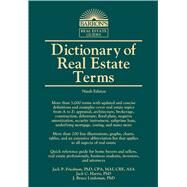 Dictionary of Real Estate Terms by Friedman, Jack P.; Harris, Jack C.; Lindeman, J. Bruce, 9781438008769