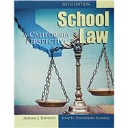 School Law by Townley, Arthur; Schmieder, June, 9781465288769