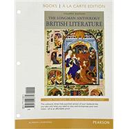 The Longman Anthology of British Literature, Volume 1A The Middle Ages, Books a la Carte Edition by Damrosch, David; Dettmar, Kevin J. H.; Baswell, Christopher; Schotter, Anne Howland, 9780134508771