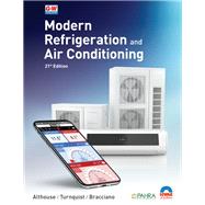 Modern Refrigeration and Air Conditioning by Althouse, Andrew D.; Turnquist, Carl H.; Bracciano, Alfred F.; Bracciano, Daniel C.; Bracciano, Gloria M., 9781635638776
