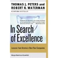 In Search of Excellence by Peters, Tom, 9780060548780