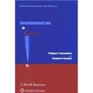 Constitutional Law in Greece by Fortsakis; Fortsakis, Theodore P., 9789041128782
