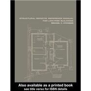 Structural Defects Reference Manual for Low-Rise Buildings by Atkinson,Michael F., 9781138408784