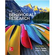 Loose Leaf for Methods in Behavioral Research by Cozby, Paul; Bates, Scott, 9781259898785