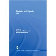 Disability and Equality Law by Emens,Elizabeth F., 9781409448785