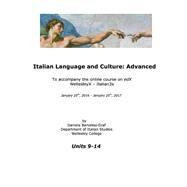 Italian Language and Culture, Advanced by Bartalesi-graf, Daniela, 9781523648788