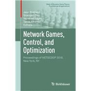Network Games, Control, and Optimization by Walrand, Jean; Zhu, Quanyan; Hayel, Yezekael; Jimenez, Tania, 9783030108793