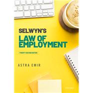 Selwyn's Law of Employment by Emir, Astra, 9780192858795