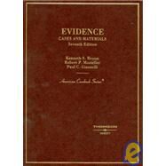 Evidence, Cases and Materials by Broun, Kenneth S., 9780314168795