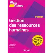 Maxi Fiches - Gestion des ressources humaines - 3e d. by Pascal Moulette; Olivier Roques; Luc Tironneau, 9782100788798