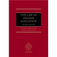 The Law of Higher Education by Farrington, Dennis; Palfreyman, David, 9780199608799