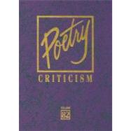 Poetry Criticism by Lee, Michelle, 9780787698799