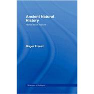 Ancient Natural History: Histories of Nature by French,Roger, 9780415088800