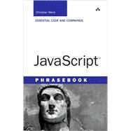 JavaScript Phrasebook by Wenz, Christian, 9780672328800