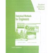 Student Solutions Manual for Vining/Kowalski's Statistical Methods for Engineers, 3rd by Vining, G. Geoffrey; Kowalski, Scott, 9780538738804