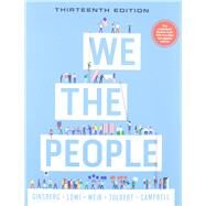 We the People by Ginsberg, Benjamin; Lowi, Theodore J.; Weir, Margaret; Tolbert, Caroline J.; Campbell, Andrea L., 9780393538809