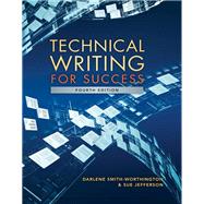 Technical Writing For Success by Smith-Worthington, Darlene; Jefferson, Sue, 9781305948822