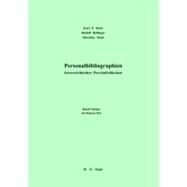 Personalbibliographien Osterreichischer Personlichkeiten / Personal Bibliographies of Austrian Personalities by Stock, Karl F., 9783598248825