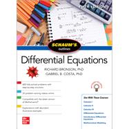 Schaum's Outline of Differential Equations, Fifth Edition by Bronson, Richard; Costa, Gabriel B., 9781264258826