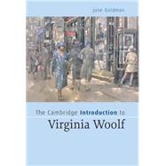 The Cambridge Introduction to Virginia Woolf by Jane Goldman, 9780521838832