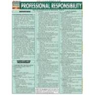 Professional Responsibility Laminate Reference Chart by BarCharts Inc, 9781572228832