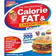 CalorieKing 2023 Larger Print Calorie, Fat & Carbohydrate Counter by Borushek, Allan, 9781930448834