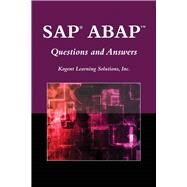 SAP ABAP Questions and Answers by Kogent Learning Solutions, Inc., 9780763778842