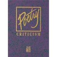 Poetry Criticism by Lee, Michelle, 9780787698843