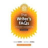 Writer's FAQs, The  A Pocket Handbook, MLA Update Edition by Harris, Muriel, Professor Emerita; Kunka, Jennifer L., 9780134678849