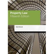 Property Law by Richards, Mark, 9780192858849