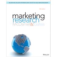Marketing Research by McDaniel, Carl, Jr.; Gates, Roger, 9781118808849