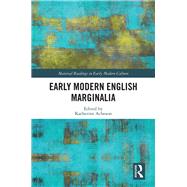 Early Modern Marginalia by Acheson; Katherine, 9780415418850