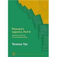 Poincare's Legacies by Tao, Terence, 9780821848852