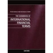 The Handbook of International Financial Terms by Moles, Peter; Terry, Nicholas, 9780198288855