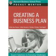 Creating a Business Plan by Harvard Business School Publishing, 9781422118856