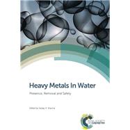 Heavy Metals in Water by Sharma, Sanjay K., 9781849738859