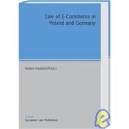 Law of E-commerce in Poland And Germany by Heiderhoff, Bettina, 9783935808859