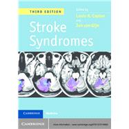 Stroke Syndromes by Caplan, Louis R.; van Gijn, Jan, 9781107018860
